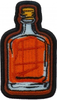 Whiskey Bottle Iron on Patch