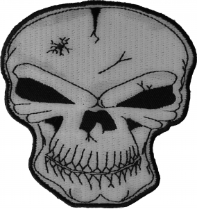 White Skull Patch White Skull Patch