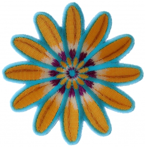 Yellow Blue Flower Patch Yellow Blue Flower Patch