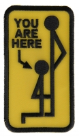 You Are Here Patch | Embroidered Patches You Are Here Patch | Embroidered Patches