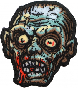 Zombie Head Patch Zombie Head Patch