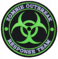 Zombie OutBreak Response Team Green Patch | Embroidered Patches Zombie OutBreak Response Team Green Patch | Embroidered Patches