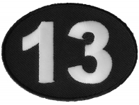 Lucky 13 Patch | Embroidered Patches Lucky 13 Patch | Embroidered Patches