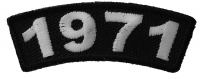 1971 Year Patch