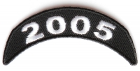 2005 Upper Rocker Patch In Black White