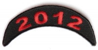 2012 Upper Rocker Patch In Red
