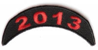 2013 Upper Rocker Patch In Red
