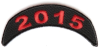 2015 Red Upper Rocker Patch 2015 Red Upper Rocker Patch