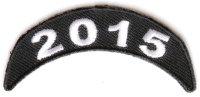 2015 White Upper Rocker Patch 2015 White Upper Rocker Patch
