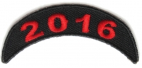 2016 Red Upper Rocker Patch