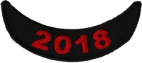 2018 Lower Rocker Red Patch 2018 Lower Rocker Red Patch