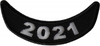 2021 Year Rocker Patch Lower White 2021 Year Rocker Patch Lower White