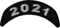 2021 Year Rocker Patch Upper White 2021 Year Rocker Patch Upper White