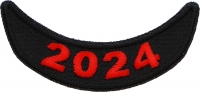 2024 Patch Lower Rocker Red