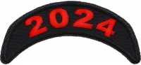 2024 Patch Upper Rocker Red