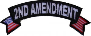 2nd Amendment Rocker Patch