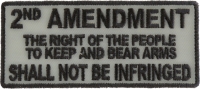 2nd Amendment Shall Not Be Infringed Patch | Embroidered Patches 2nd Amendment Shall Not Be Infringed Patch | Embroidered Patches