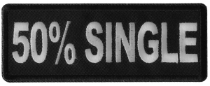 50 Percent Single Patch