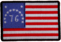 Bennington 76 Flag  Patch