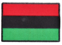African Flag Patch | Embroidered Patches