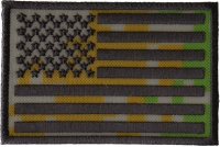 American Flag Camo Patch