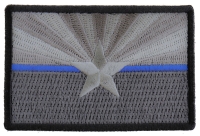 Arizona State Flag Blue Line Police Patch Arizona State Flag Blue Line Police Patch