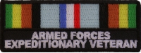 Armed Forces Expeditionary Patch | US Military Veteran Patches Armed Forces Expeditionary Patch | US Military Veteran Patches