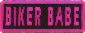 Biker Babe Patch | Embroidered Patches