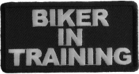 Biker In Training Patch