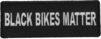 Black Bikes Matter Patch