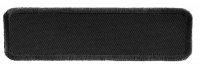 Black Name Tag Blank Patch | Embroidered Patches Black Name Tag Blank Patch | Embroidered Patches