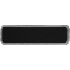Blank Name Tag Patch Gray Border | Embroidered Patchese