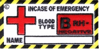 Blood Group B Negative Patch Blood Group B Negative Patch