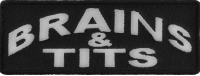 Brains And Tits Patch | Embroidered Patches Brains And Tits Patch | Embroidered Patches