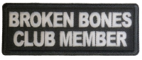 Broken Bones Club Member Patch