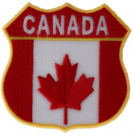 Canadian Shield Patch - Canada Flag | Embroidered Patches Canadian Shield Patch - Canada Flag | Embroidered Patches