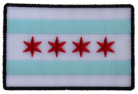 Chicago City Flag Patch