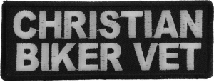Christian Biker Vet Patch Christian Biker Vet Patch