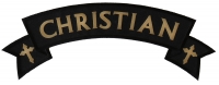 Christian Rocker Patch | Embroidered Patches