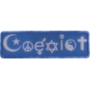 Coexist Patch | Embroidered Patches