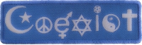 Coexist Patch | Embroidered Patches Coexist Patch | Embroidered Patches