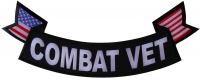Combat Vet Extra Large Rocker Patch