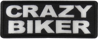 Crazy Biker Patch