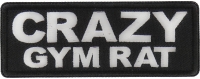 Crazy Gym Rat Patch