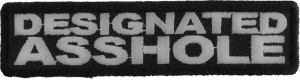 Designated Asshole Patch Designated Asshole Patch