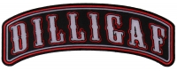 Large Dilligaf Rocker Patch | Embroidered Patches