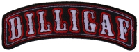 Dilligaf Rocker Small Patch | Embroidered Patches