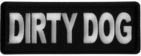 Dirty Dog Iron on Patch Dirty Dog Iron on Patch