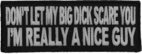 Don't Let My Big Dick Scare You Patch