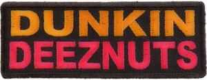 Dunkin Deeznuts Patch